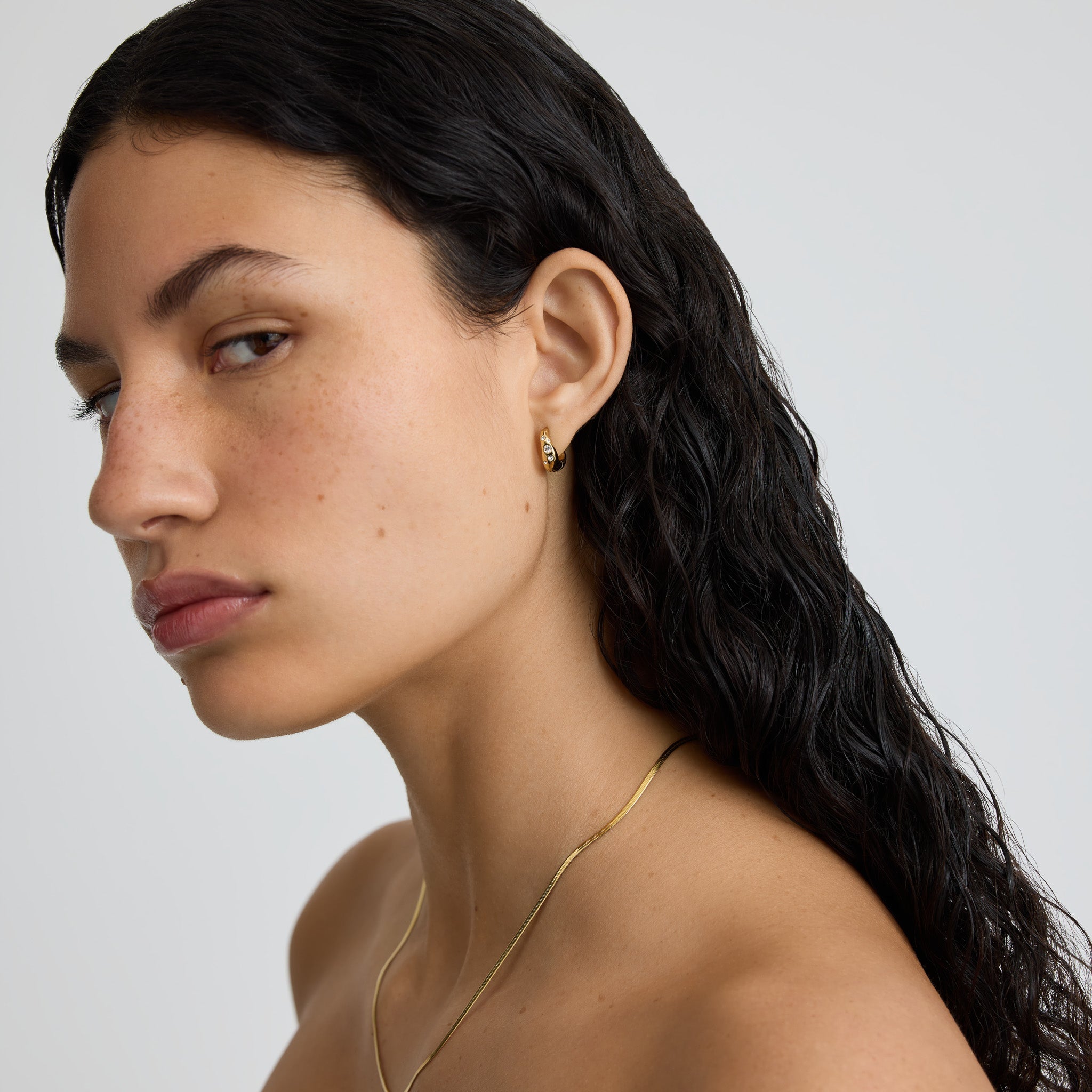 Wave Huggies with Stones